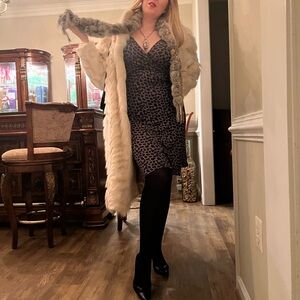 Laura Ashley Leopard dress